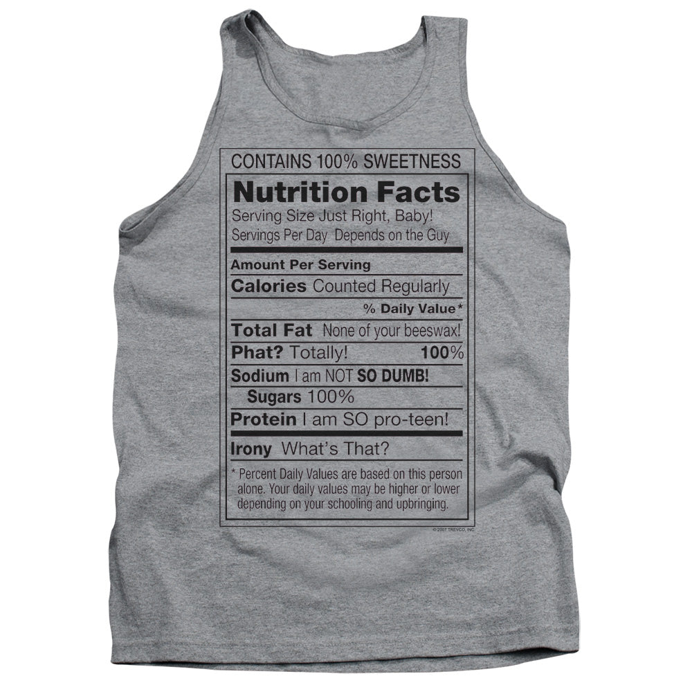 100% Sweetness - Adult Tank - Athletic Heather