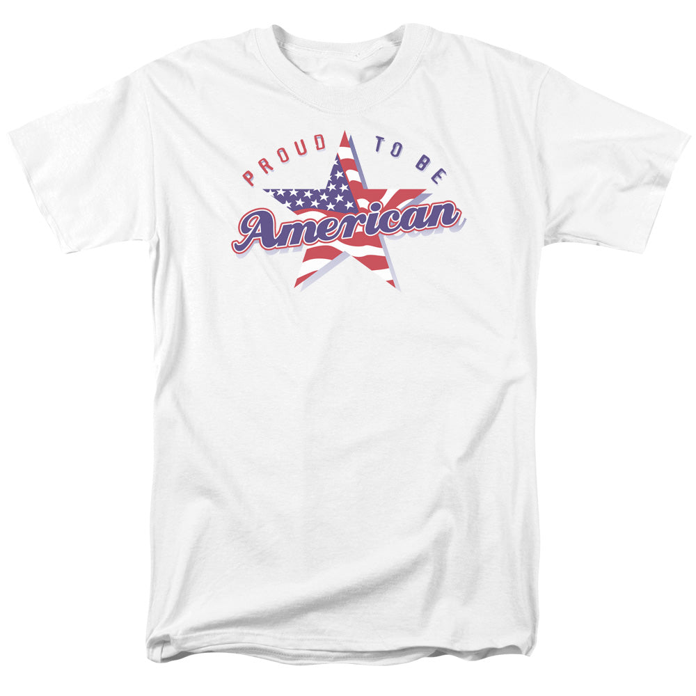 Proud To Be An American - Short Sleeve Adult 18 - 1 - White T-shirt