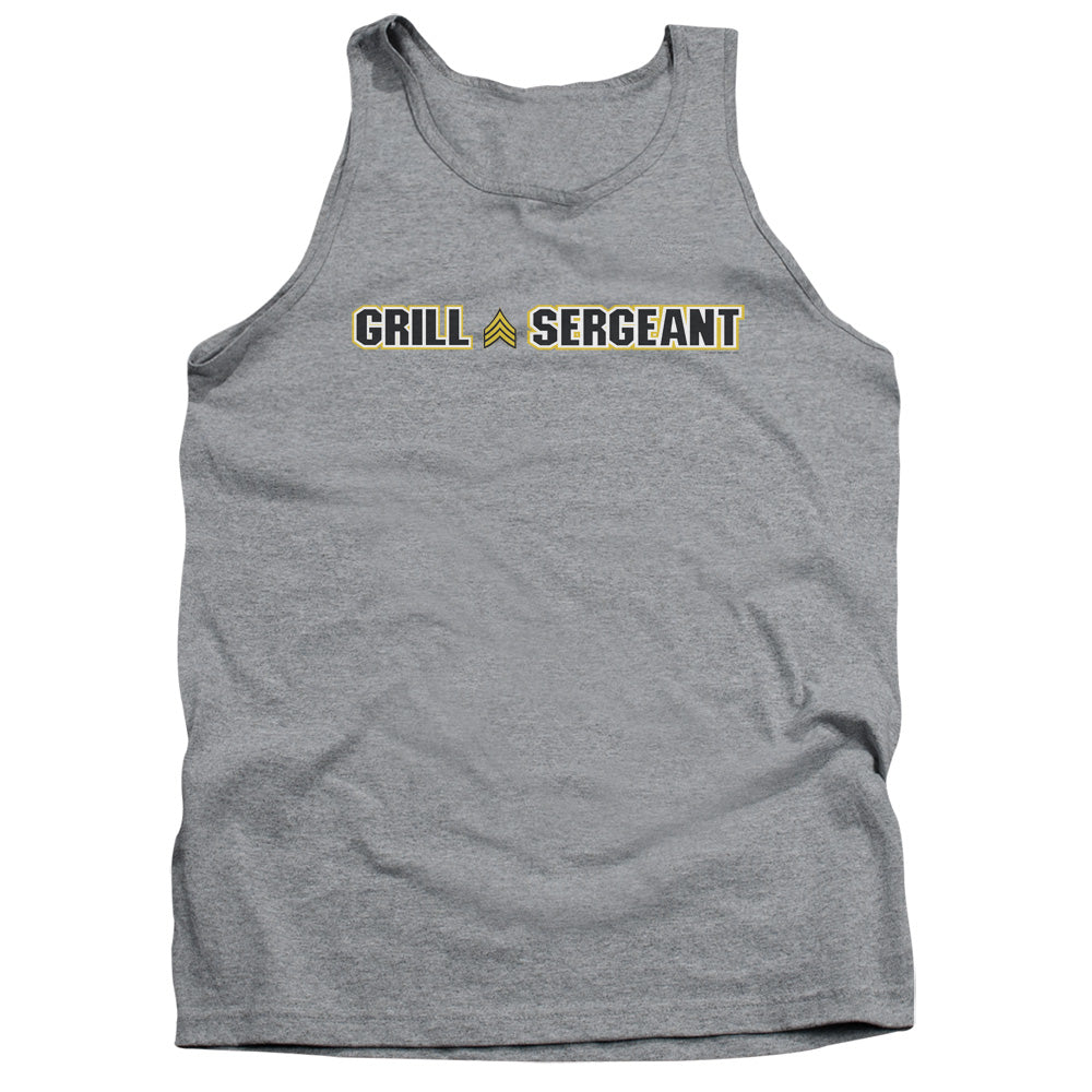 Grill Sergeant - Adult Tank - Athletic Heather