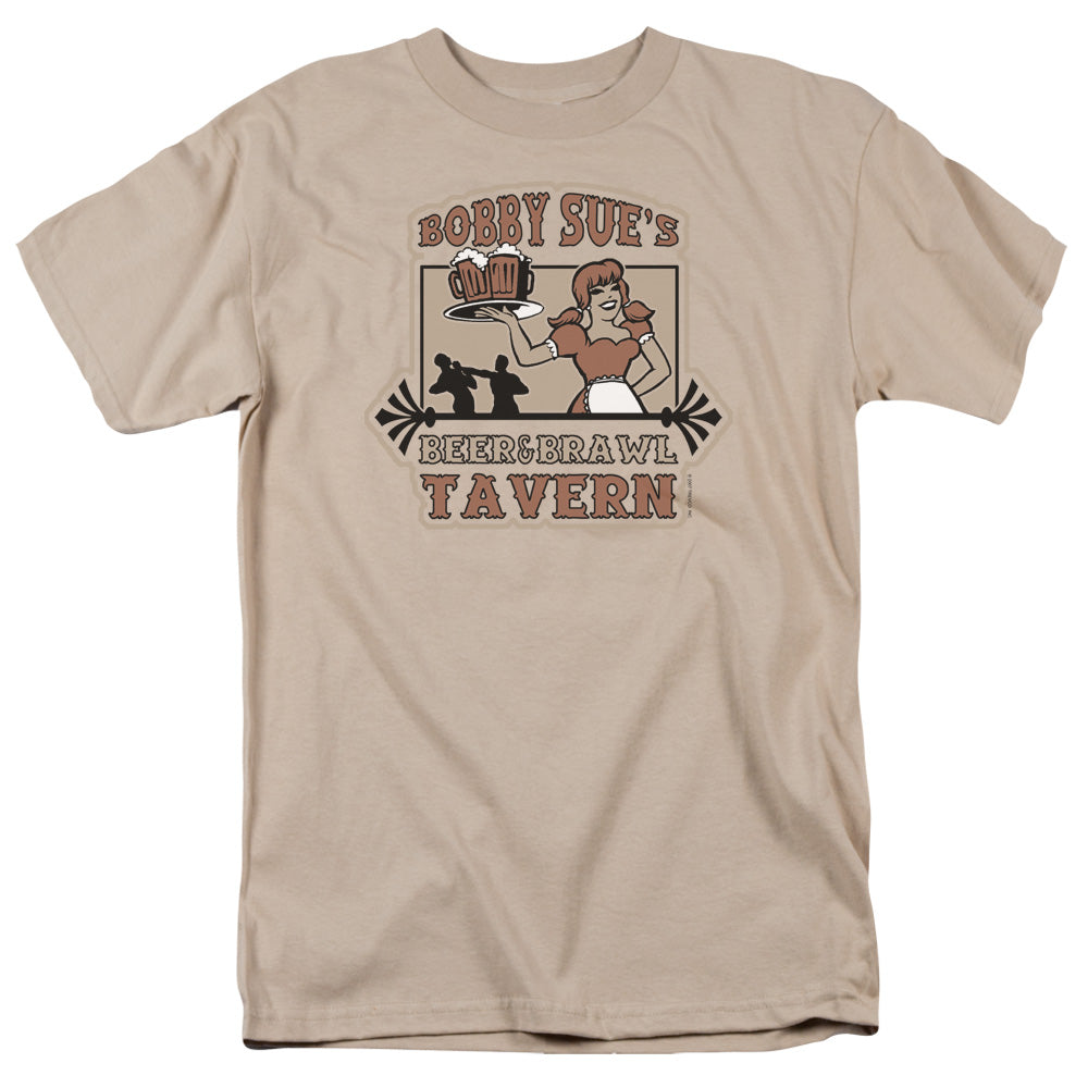Bobby Sues - Short Sleeve Adult 18 - 1 - Sand T-shirt