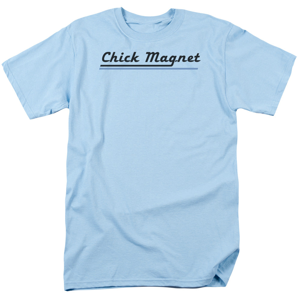 Chick Magnet - Short Sleeve Adult 18 - 1 - Light Blue T-shirt