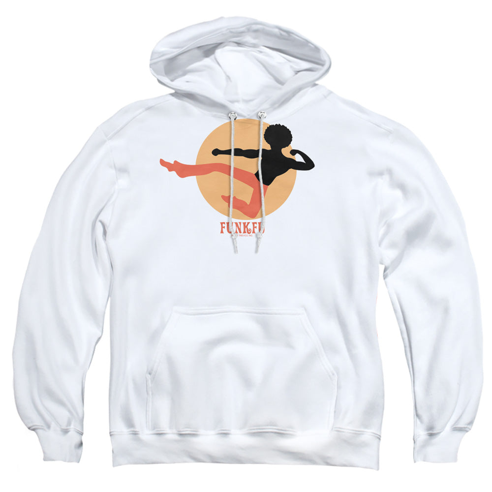 Funk Fu - Adult Pull-over Hoodie - White