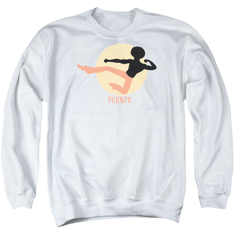Funk Fu - Adult Crewneck Sweatshirt - White