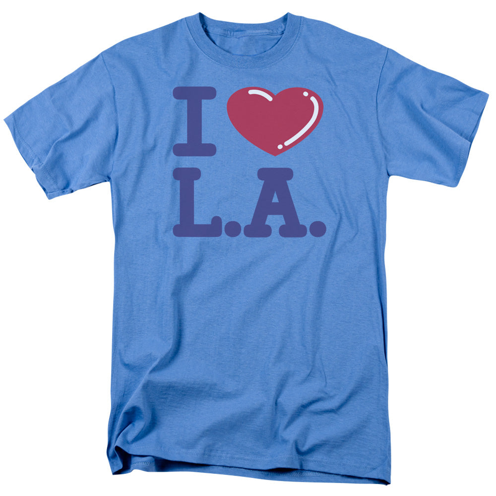 I LOVE L.A. - ADULT 18/1 - CAROLINA BLUE T-Shirt