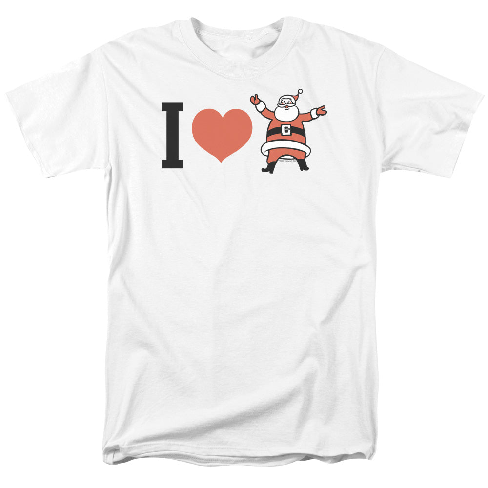 I Heart Santa - Short Sleeve Adult 18 - 1 - White T-shirt