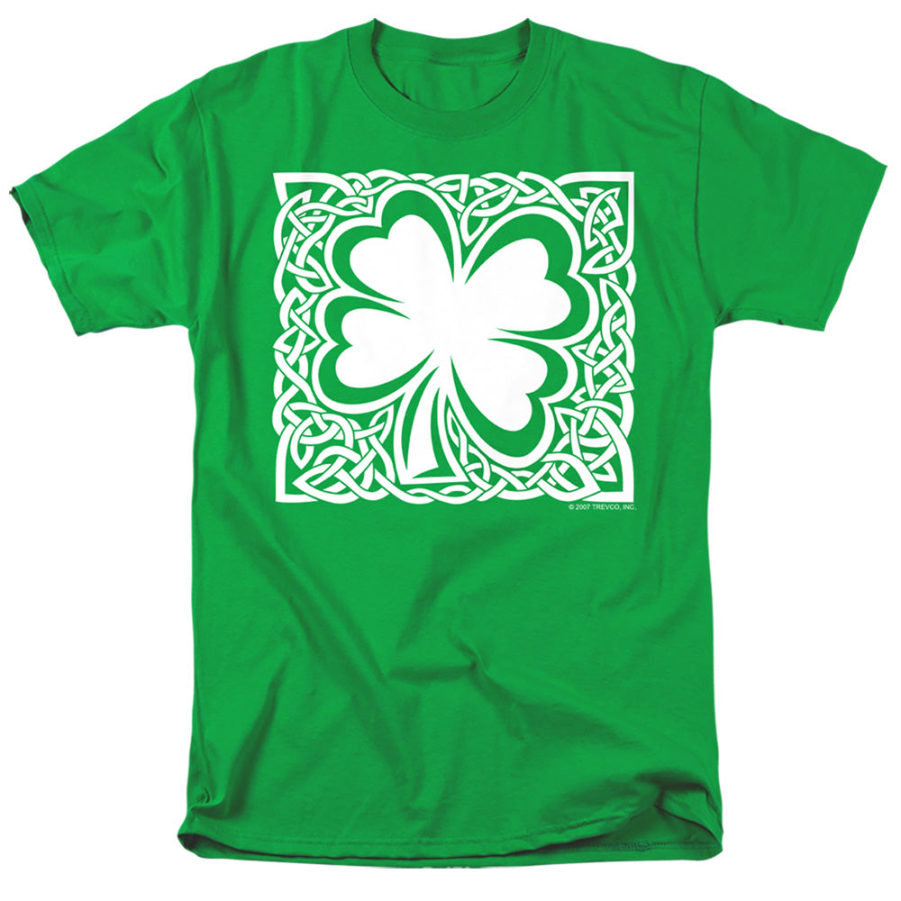 Celtic Clover - Short Sleeve Adult 18 - 1 - Kelly Green T-shirt