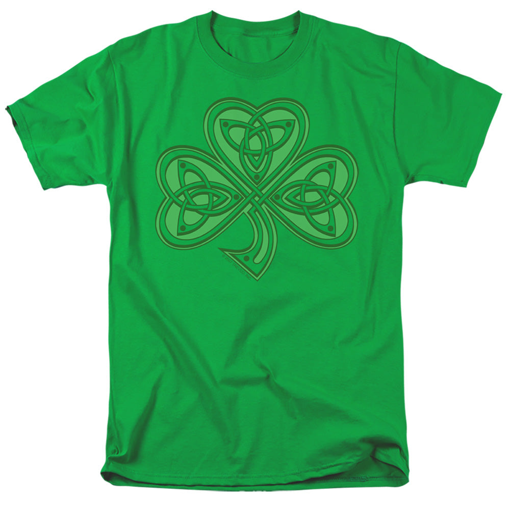 Celtic Shamrock - Short Sleeve Adult 18 - 1 - Kelly Green T-shirt
