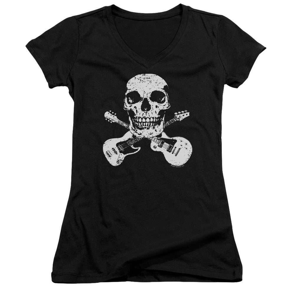 Metal Head - Junior V-neck - Black
