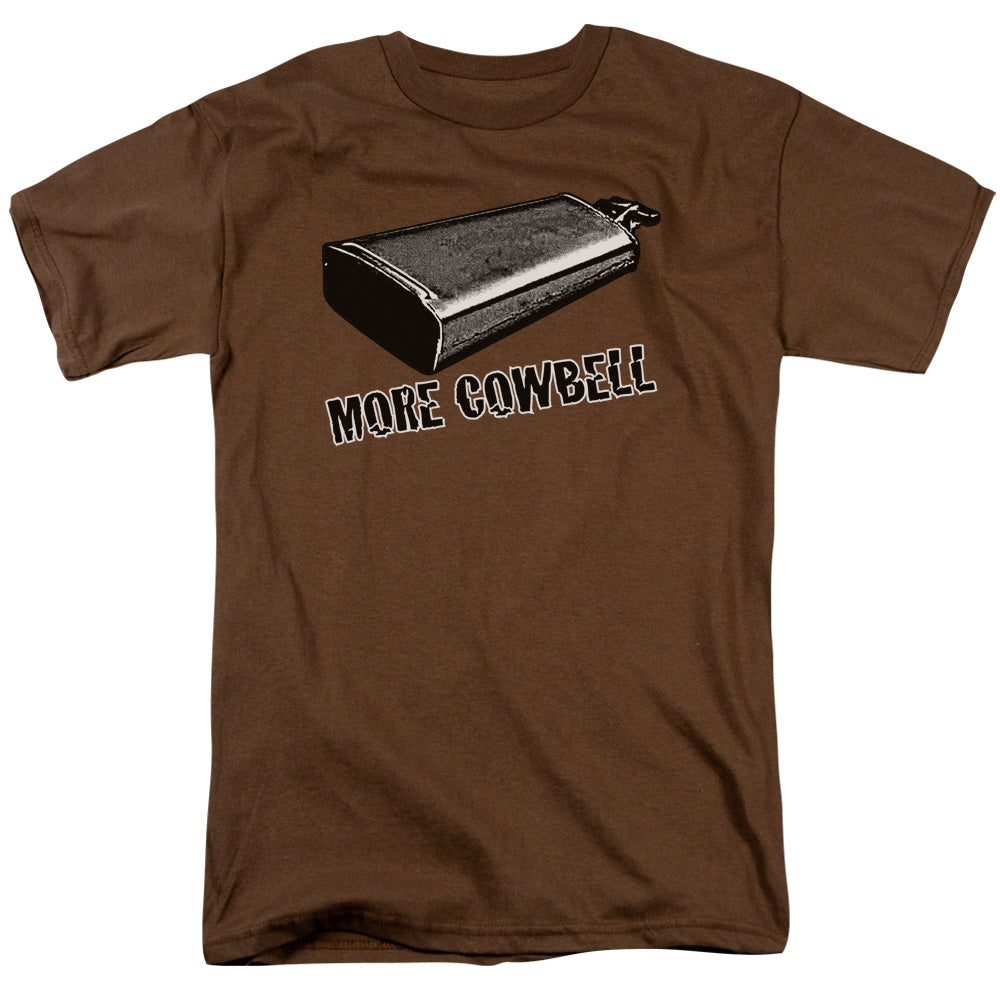 More Cowbell - Short Sleeve Adult 18 - 1 - Coffee T-shirt