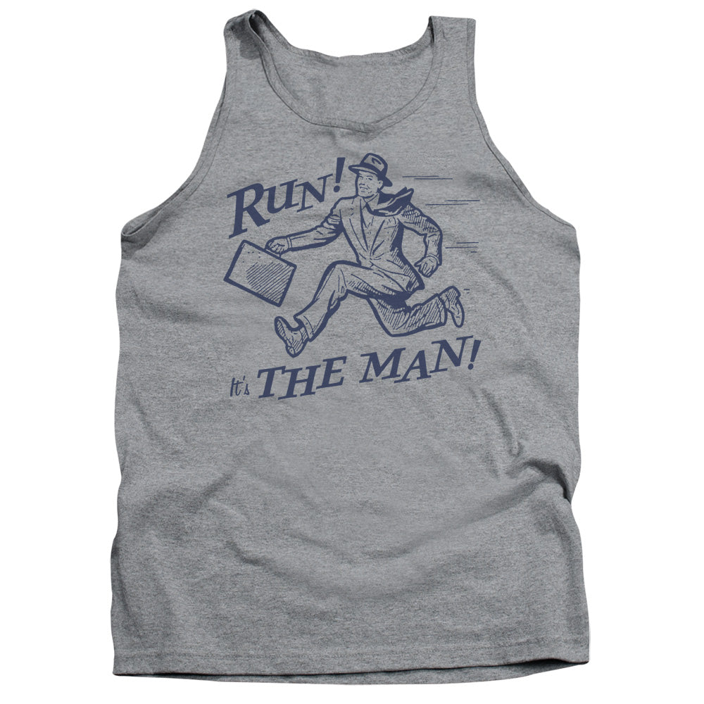 The Man - Adult Tank - Athletic Heather