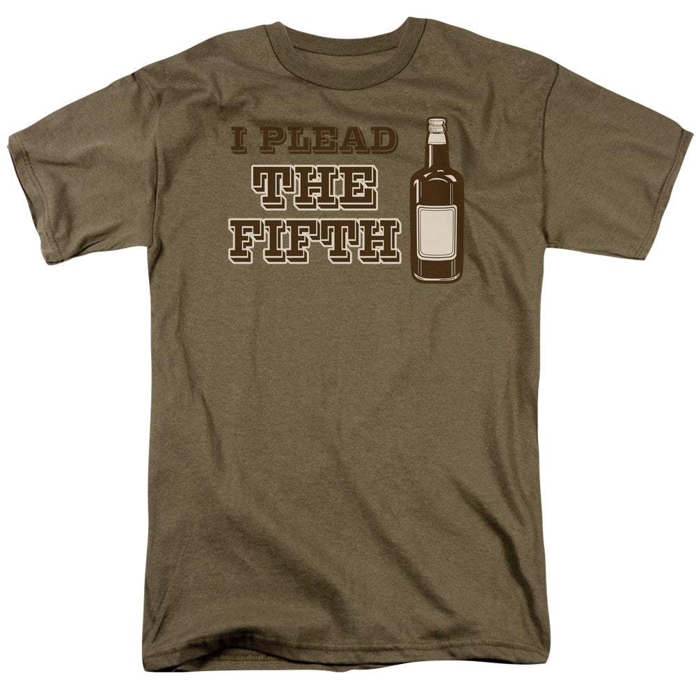 I Plead The Fifth - Short Sleeve Adult 18 - 1 - Safari Green T-shirt