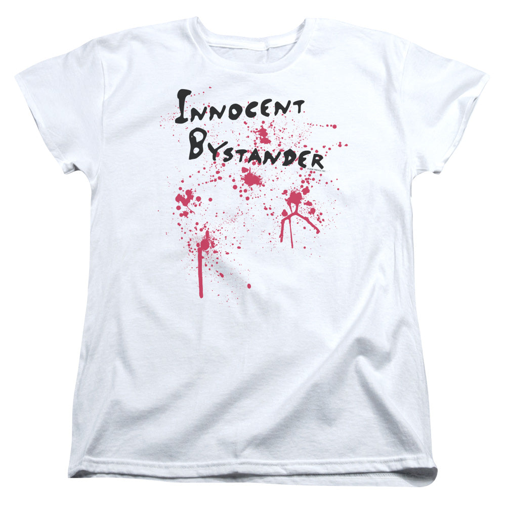 Innocent Bystander - Short Sleeve Womens Tee - White T-shirt