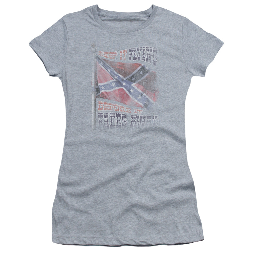 Keep Flying - Short Sleeve Junior Sheer - Athletic Heather T-shirt