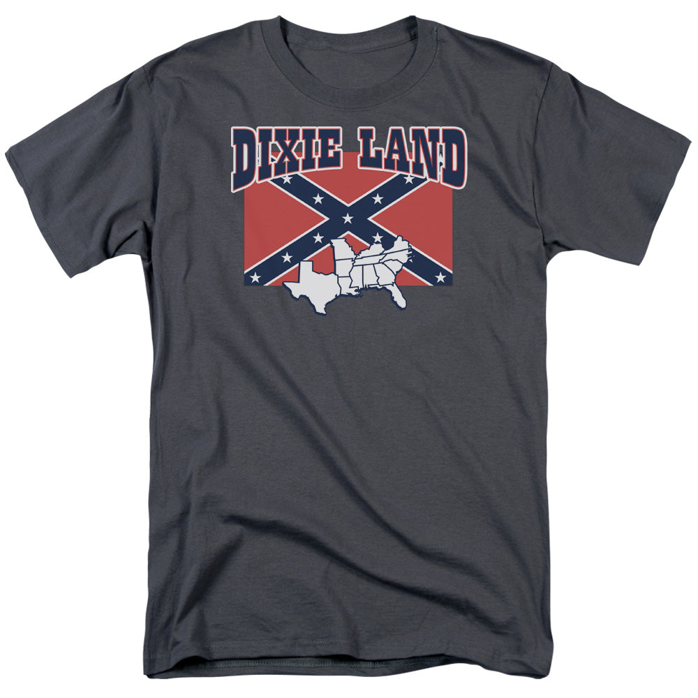 Dixie Land - Short Sleeve Adult 18 - 1 - Charcoal T-shirt