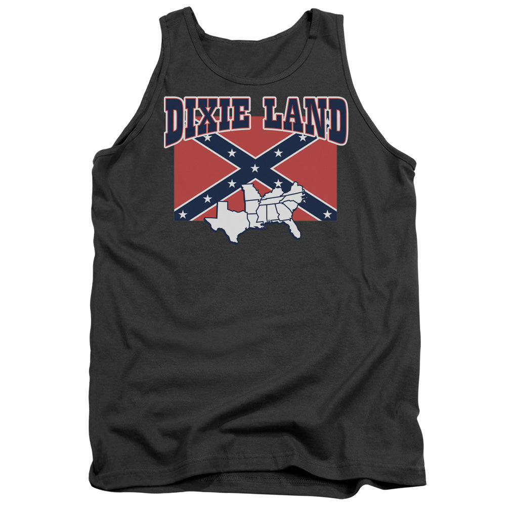 Dixie Land - Adult Tank - Charcoal