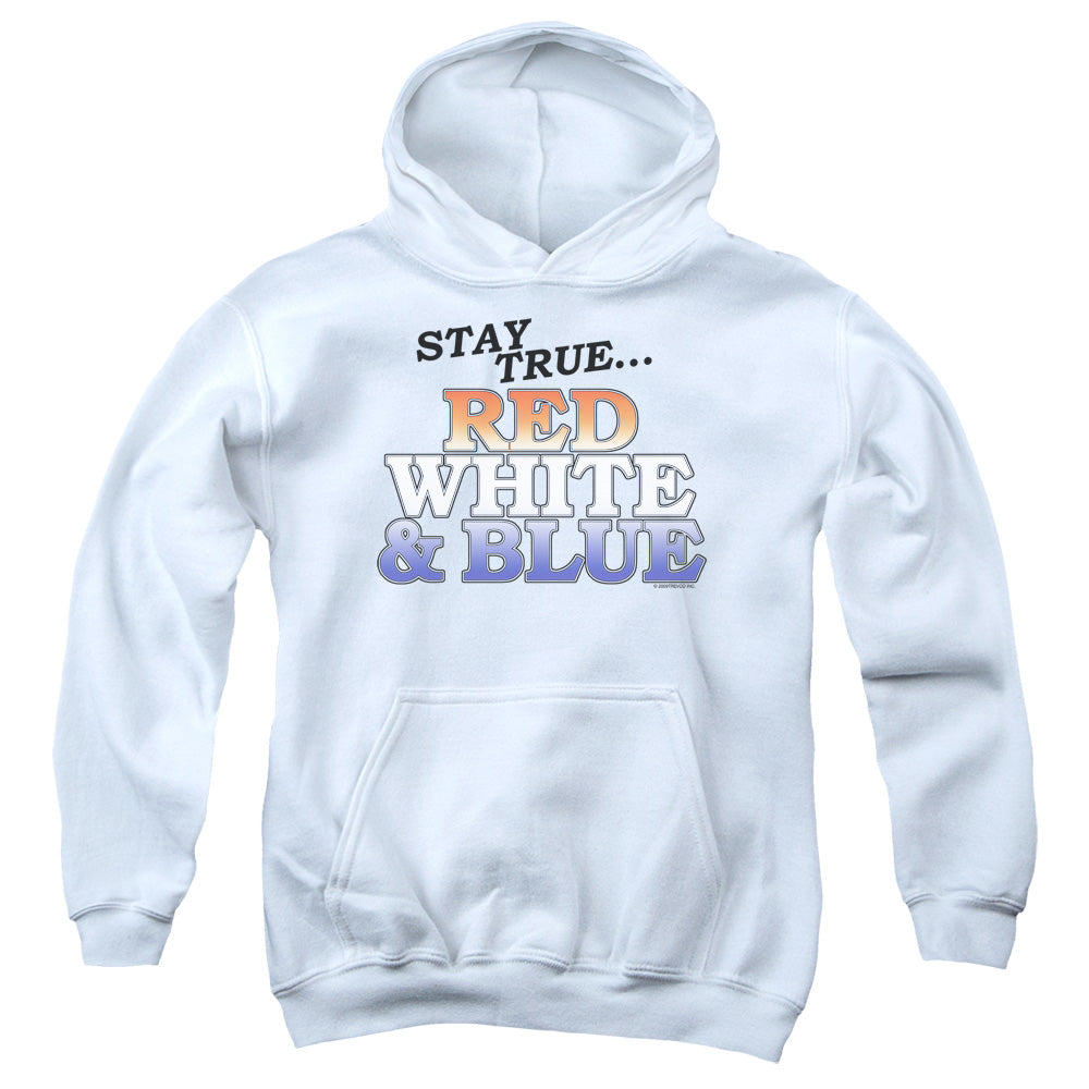 True Colors - Youth Pull-over Hoodie - White