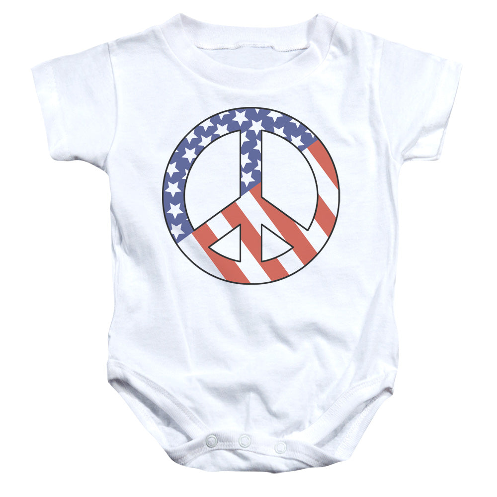 Patriot Peace-infant Snapsuit - White
