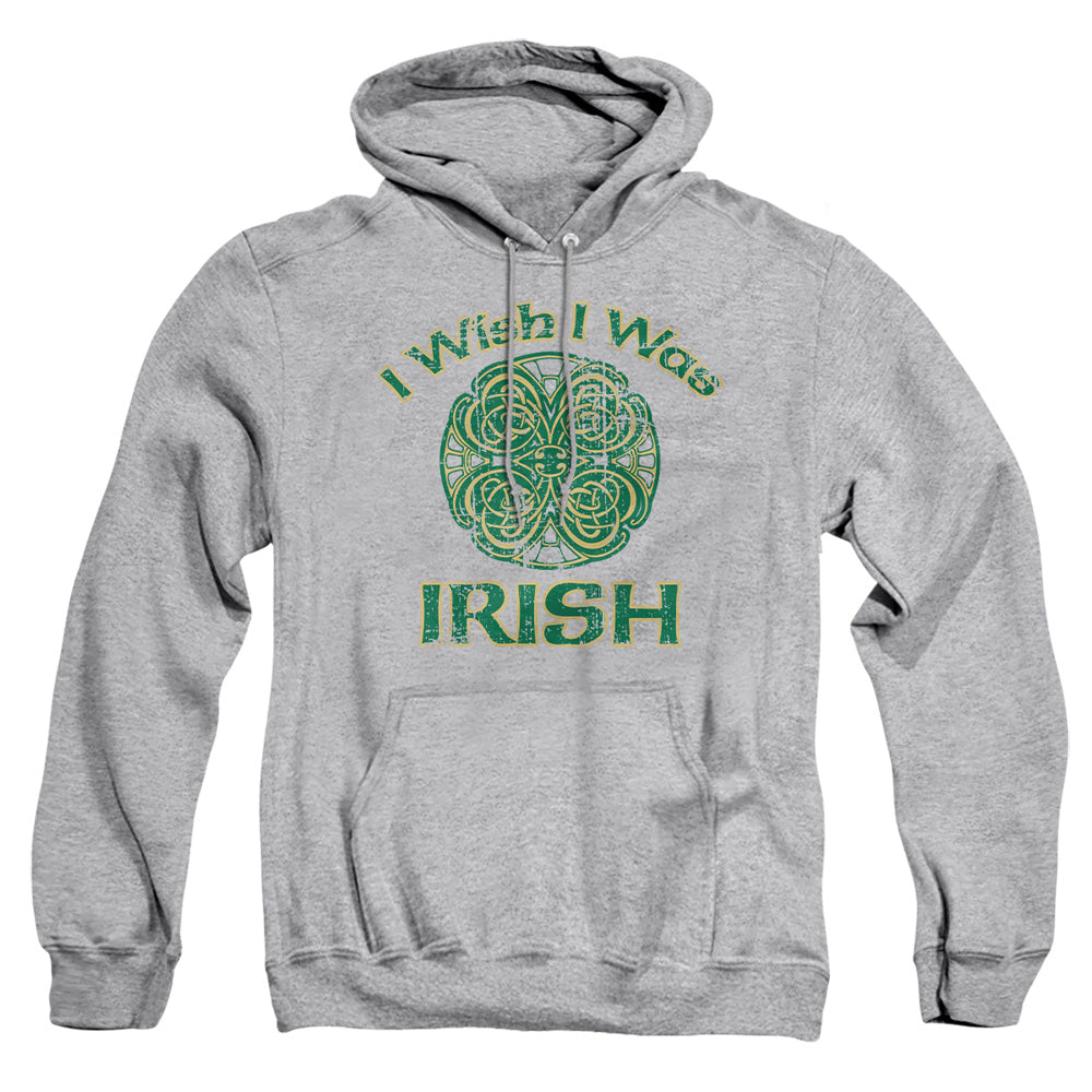 Irish Wish - Adult Pull-over Hoodie - Athletic Heather