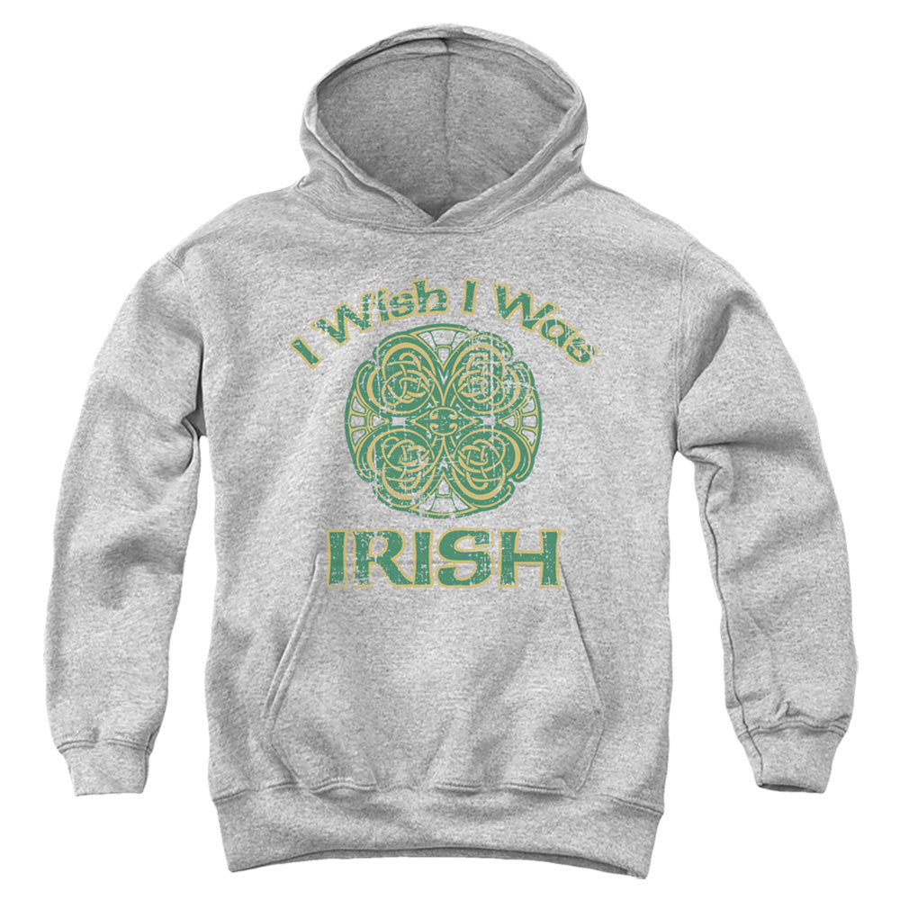 Irish Wish - Youth Pull-over Hoodie - Heather