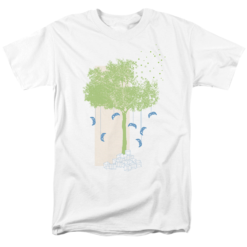 Game Tree - Short Sleeve Adult 18 - 1 - White T-shirt