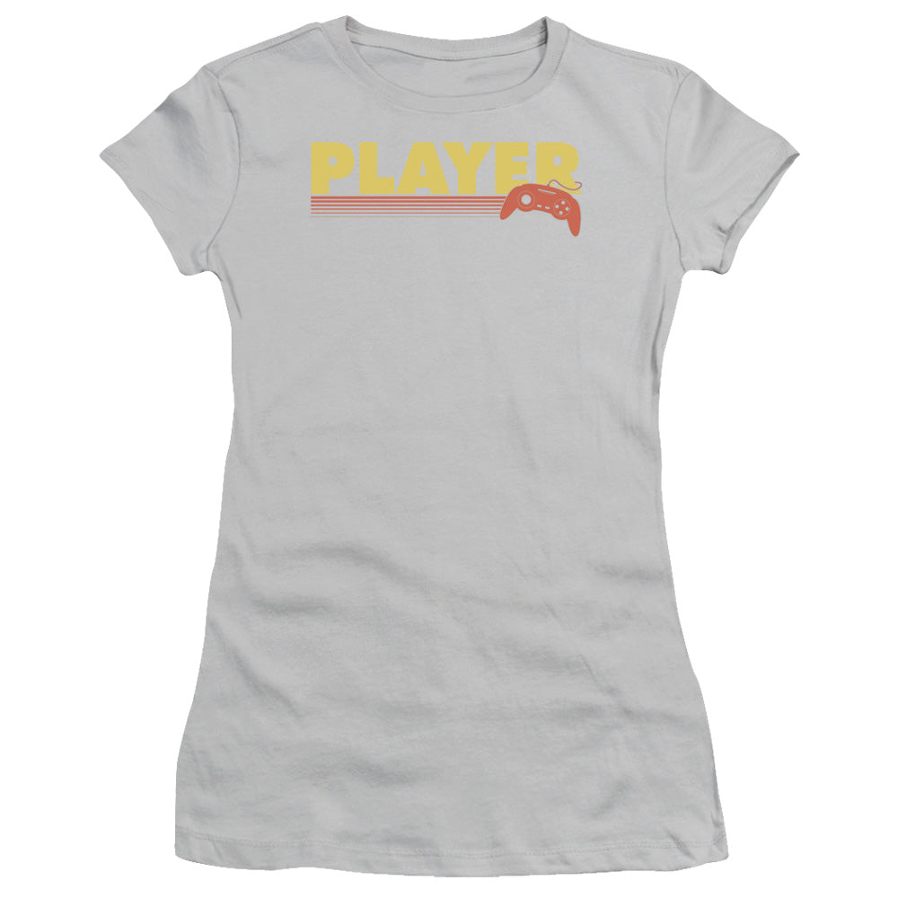 Player - Short Sleeve Junior Sheer - Silver T-shirt