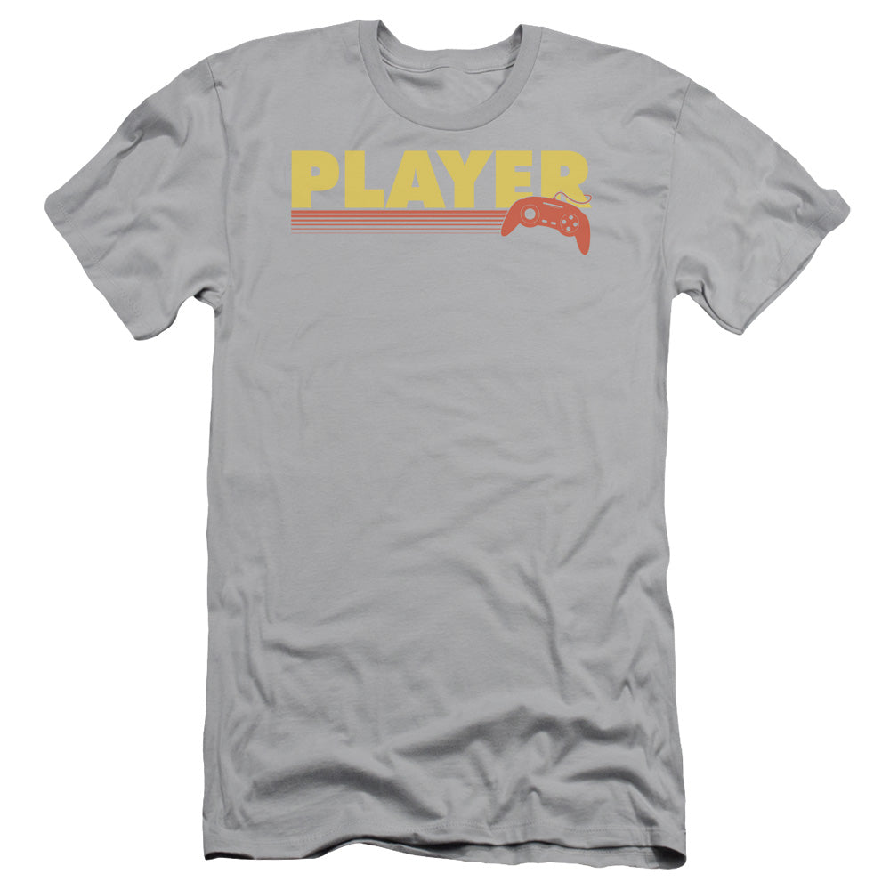 Player - Short Sleeve Adult 30 - 1 - Silver T-shirt