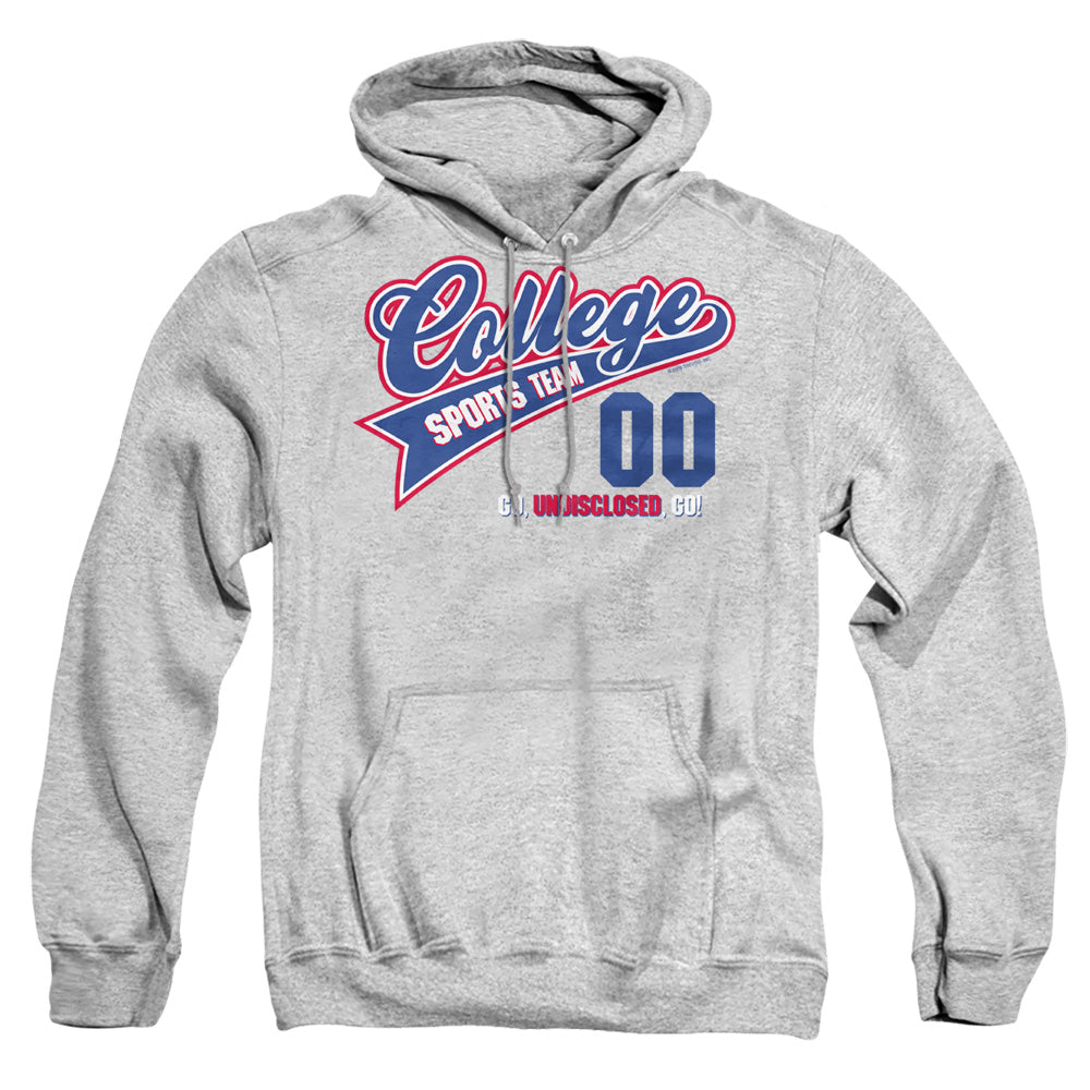 College Sports Team - Adult Pull-over Hoodie - Athletic Heather