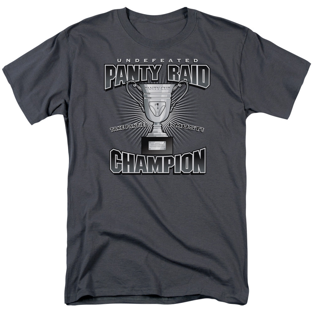 Panty Raid Champ - Short Sleeve Adult 18 - 1 - Athletic Heather T-shirt