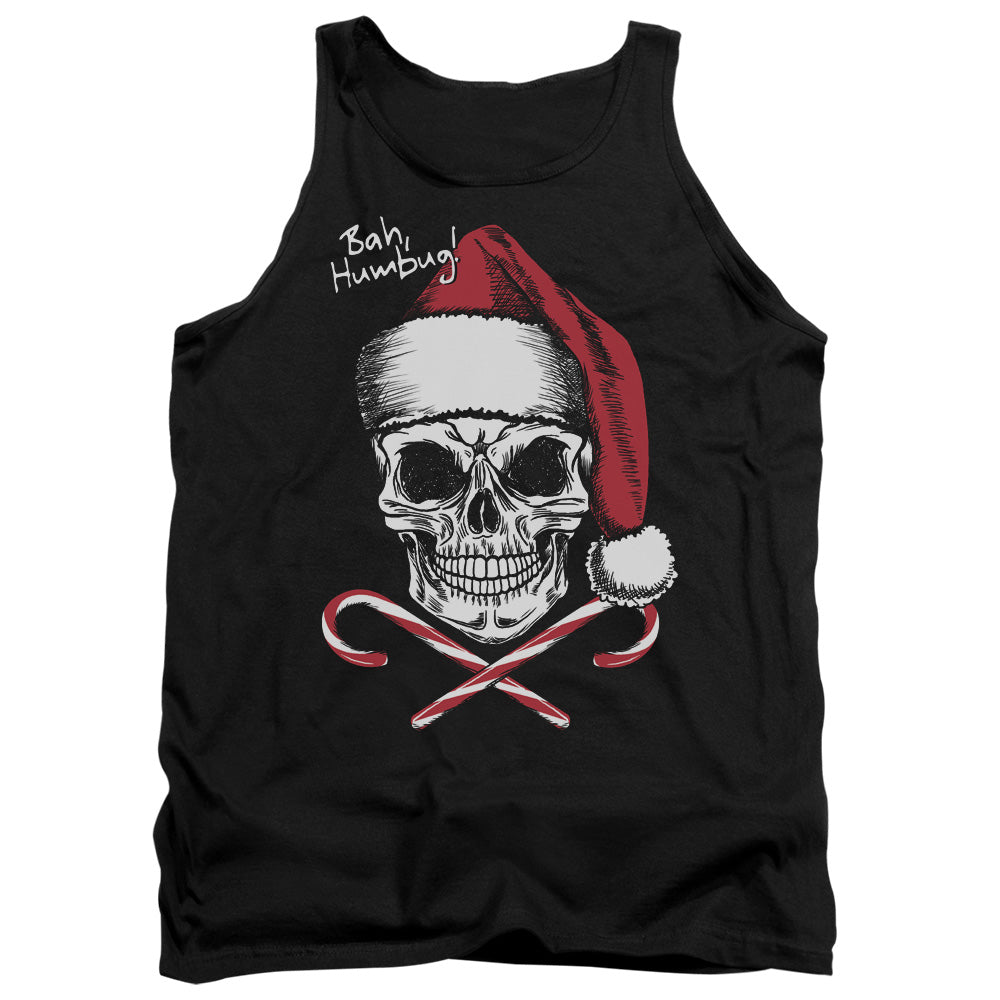 Skull Bah Humbug - Adult Tank - Black