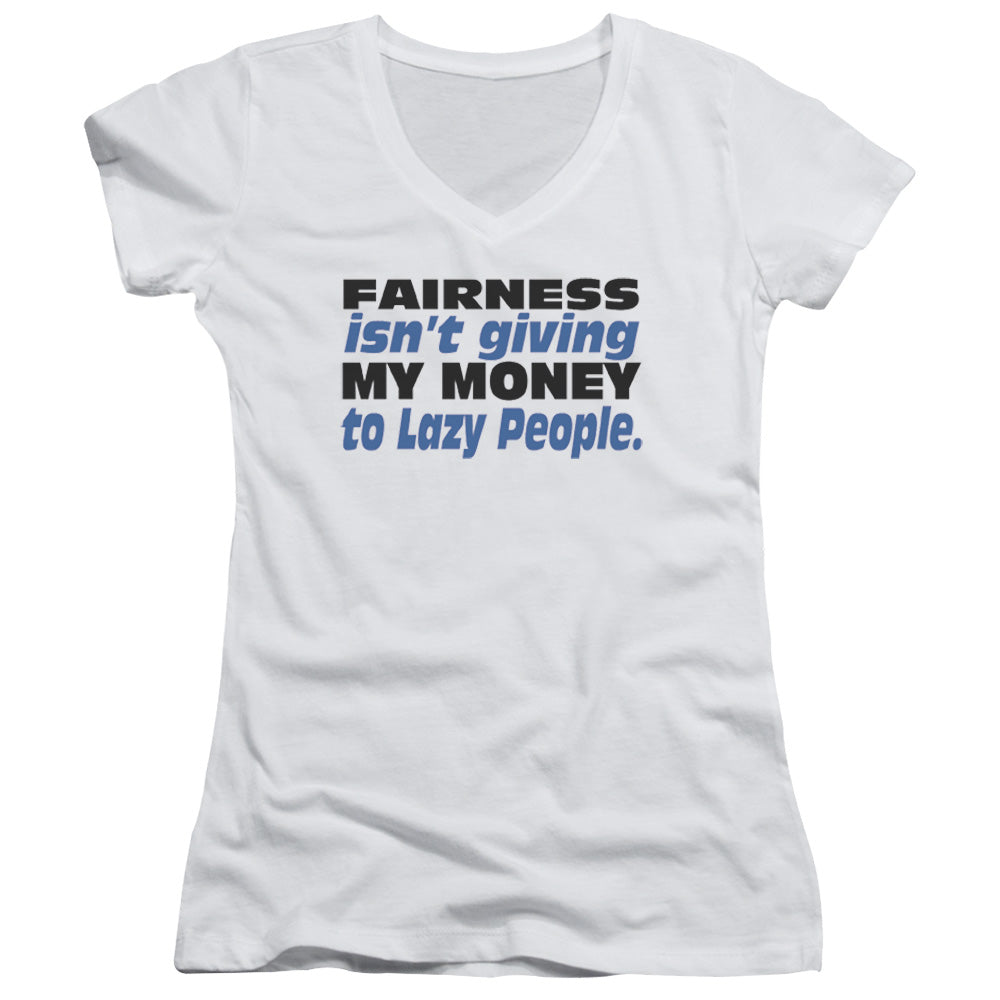 Fairness - Junior V-neck - White