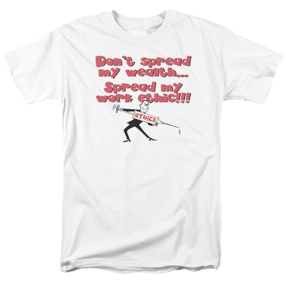 Work Ethic - Short Sleeve Adult 18 - 1 - White T-shirt