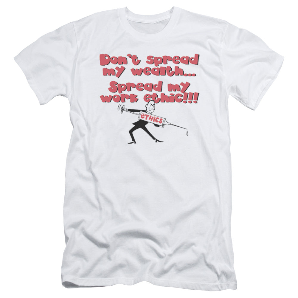 Work Ethic - Short Sleeve Adult 30 - 1 - White T-shirt