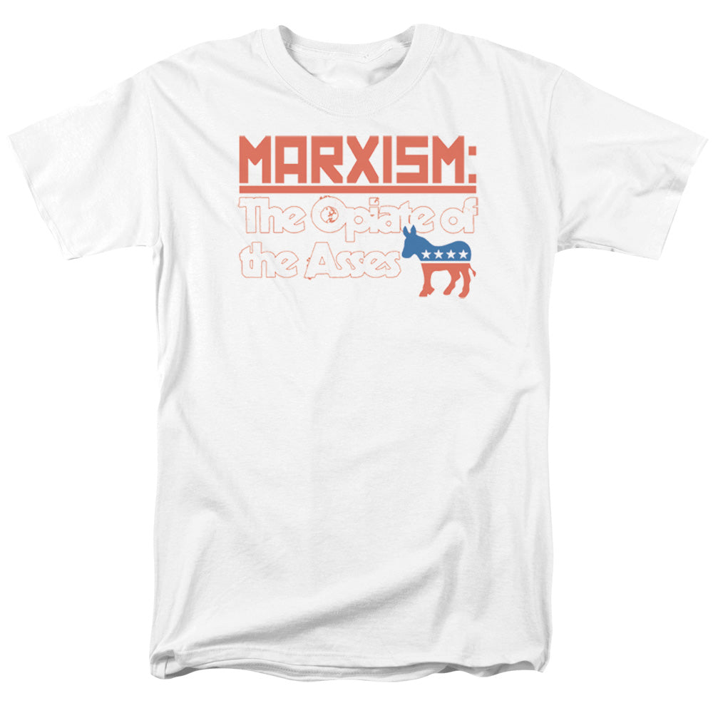 Opiate Of The Asses - Short Sleeve Adult 18 - 1 - White T-shirt