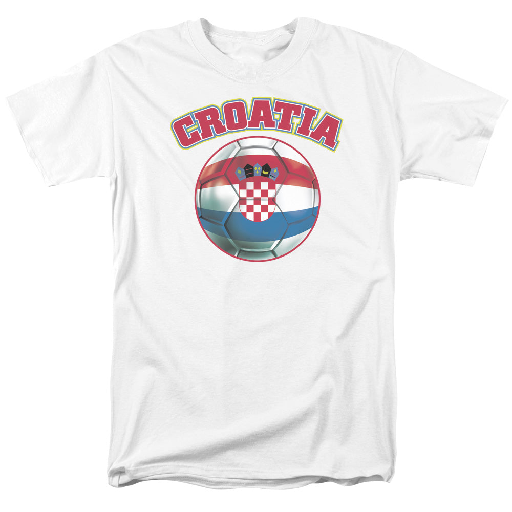 Croatia - Short Sleeve Adult 18 - 1 - White T-shirt