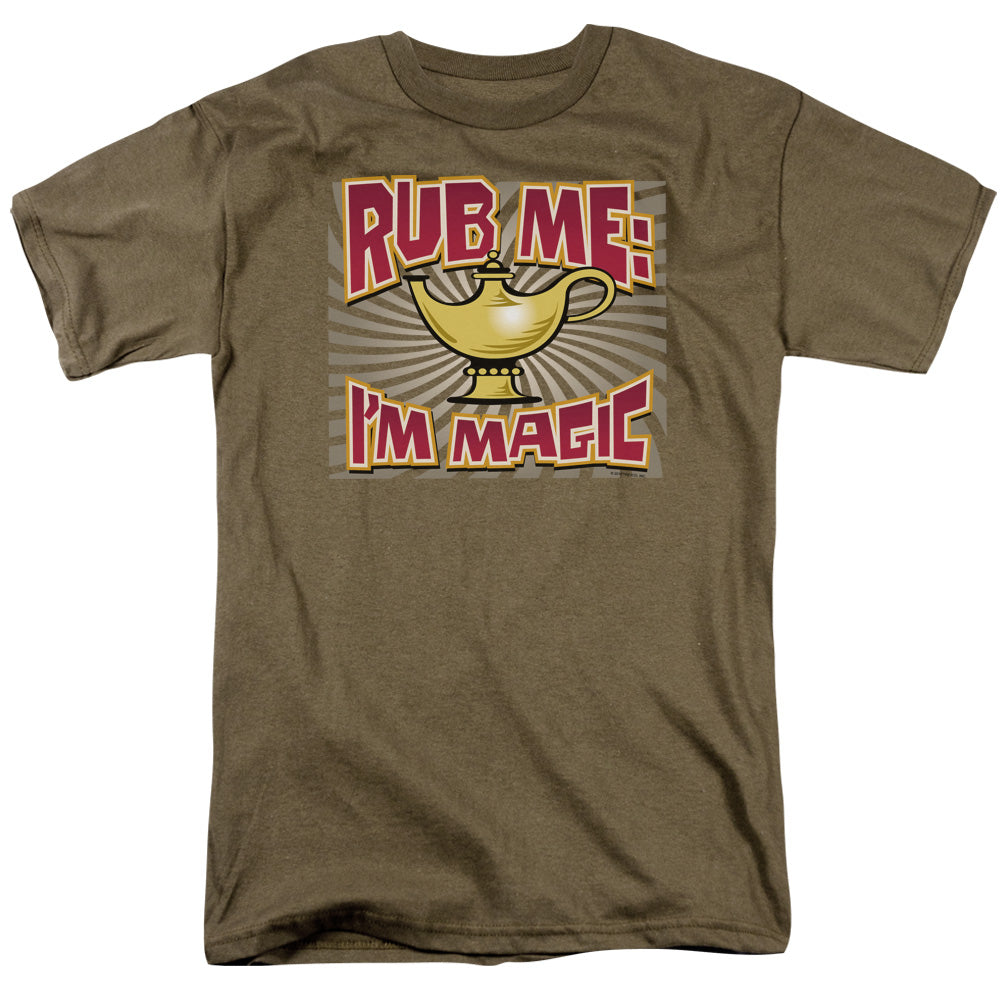 Rub Me - Short Sleeve Adult 18 - 1 - Safari Green T-shirt