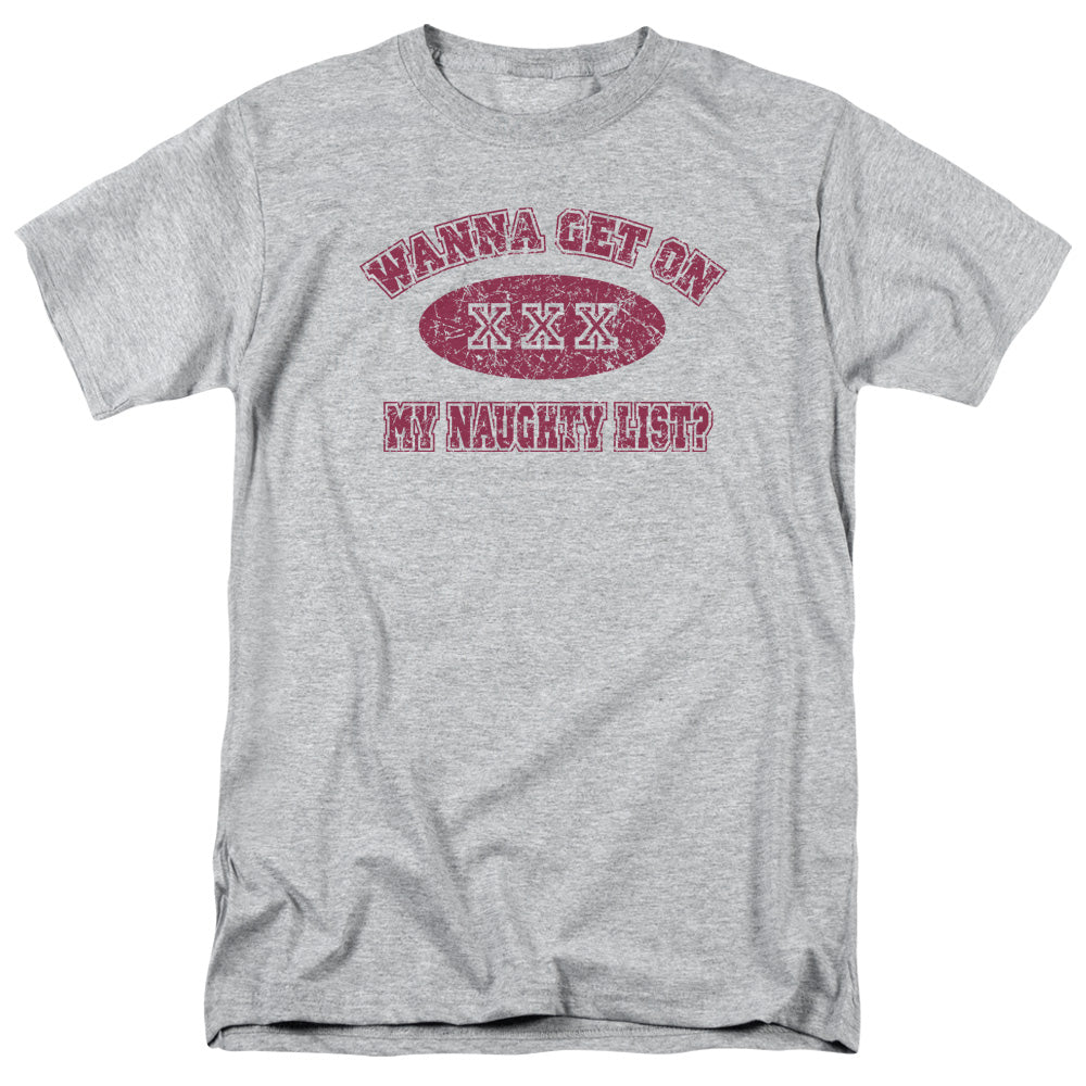 Naughty List - Short Sleeve Adult 18 - 1 - Athletic Heather T-shirt