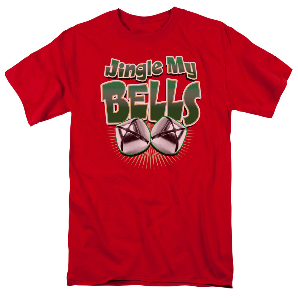 Jingle My Bells - Short Sleeve Adult 18 - 1 - Red T-shirt
