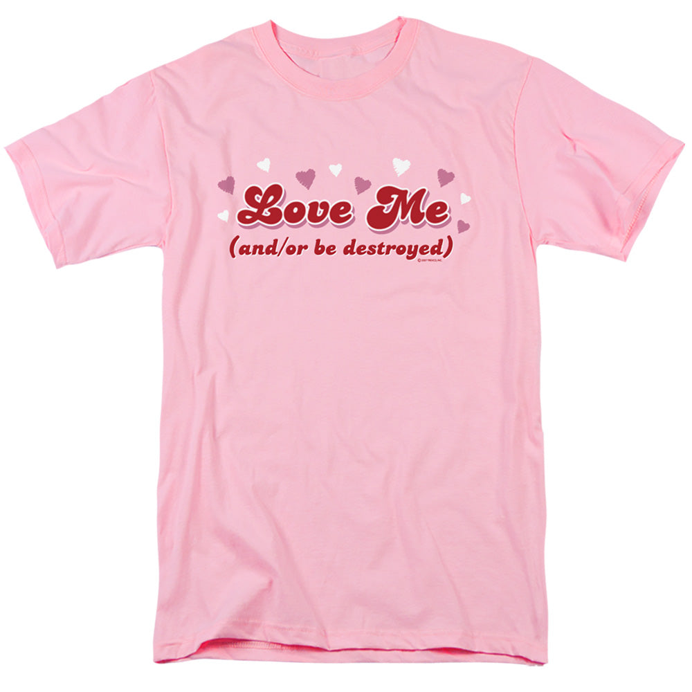 Love Me - Short Sleeve Adult 18 - 1 - Pink T-shirt