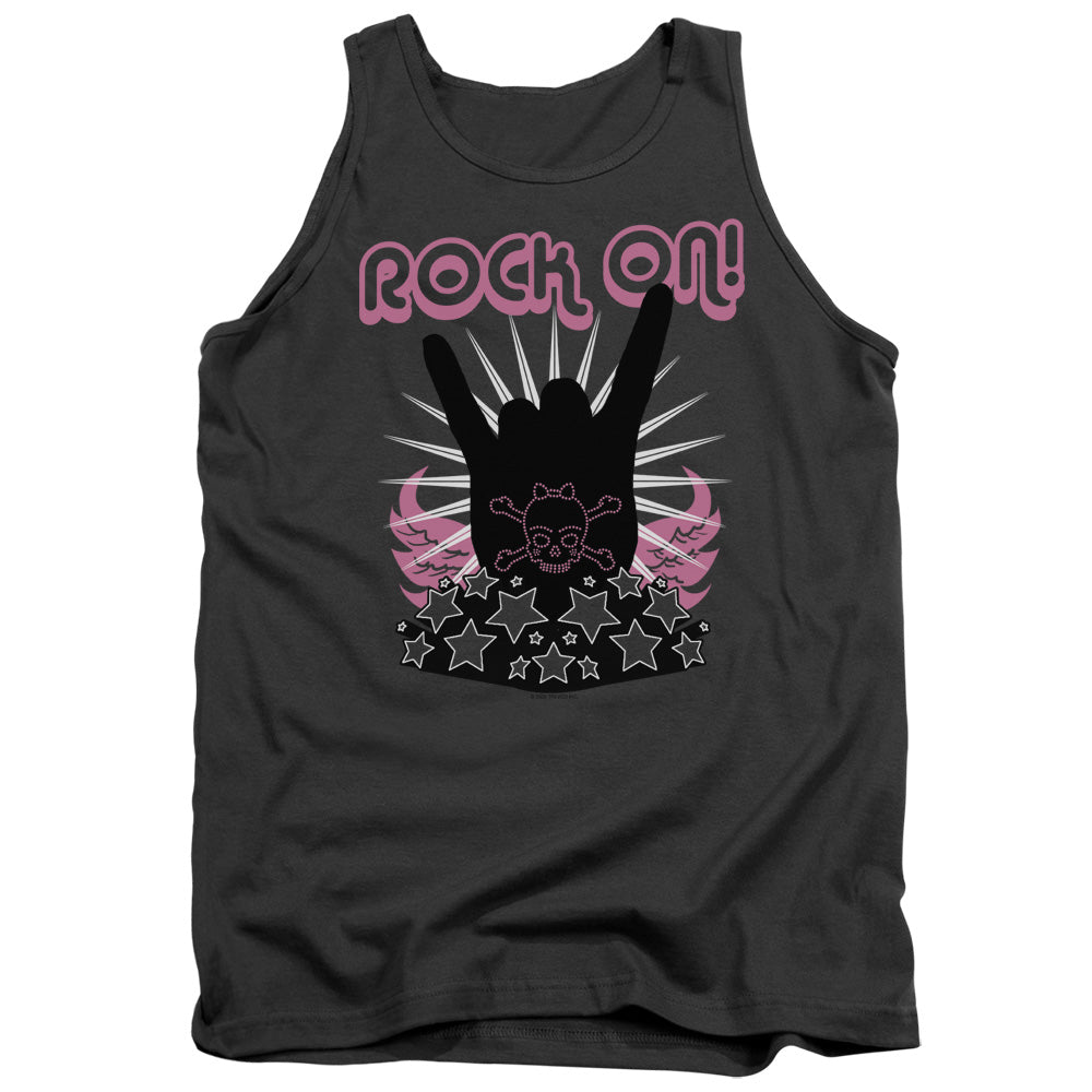 Rock On - Adult Tank - Charcoal