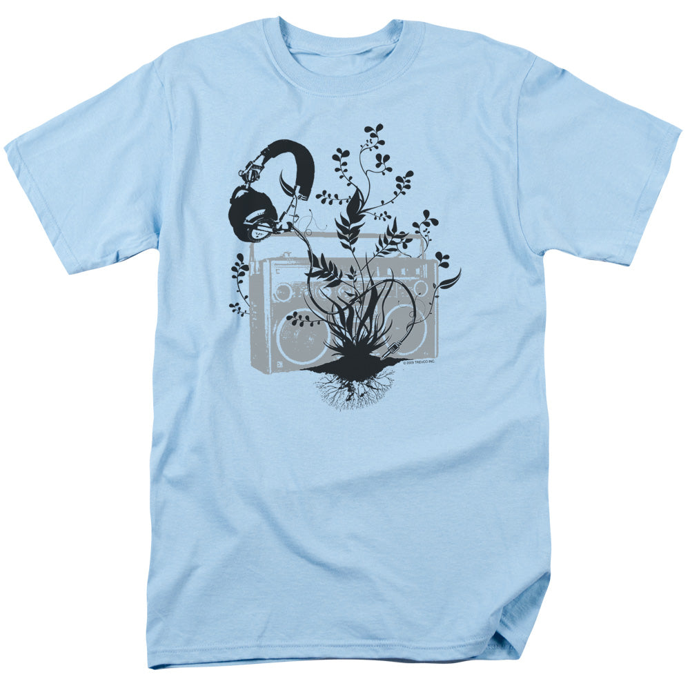 Music From The Earth - Short Sleeve Adult 18 - 1 - Light Blue T-shirt