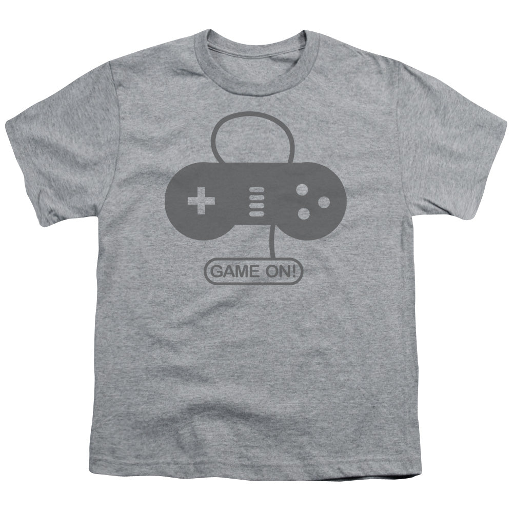 Game On - Short Sleeve Youth 18 - 1 - Athletic Heather T-shirt