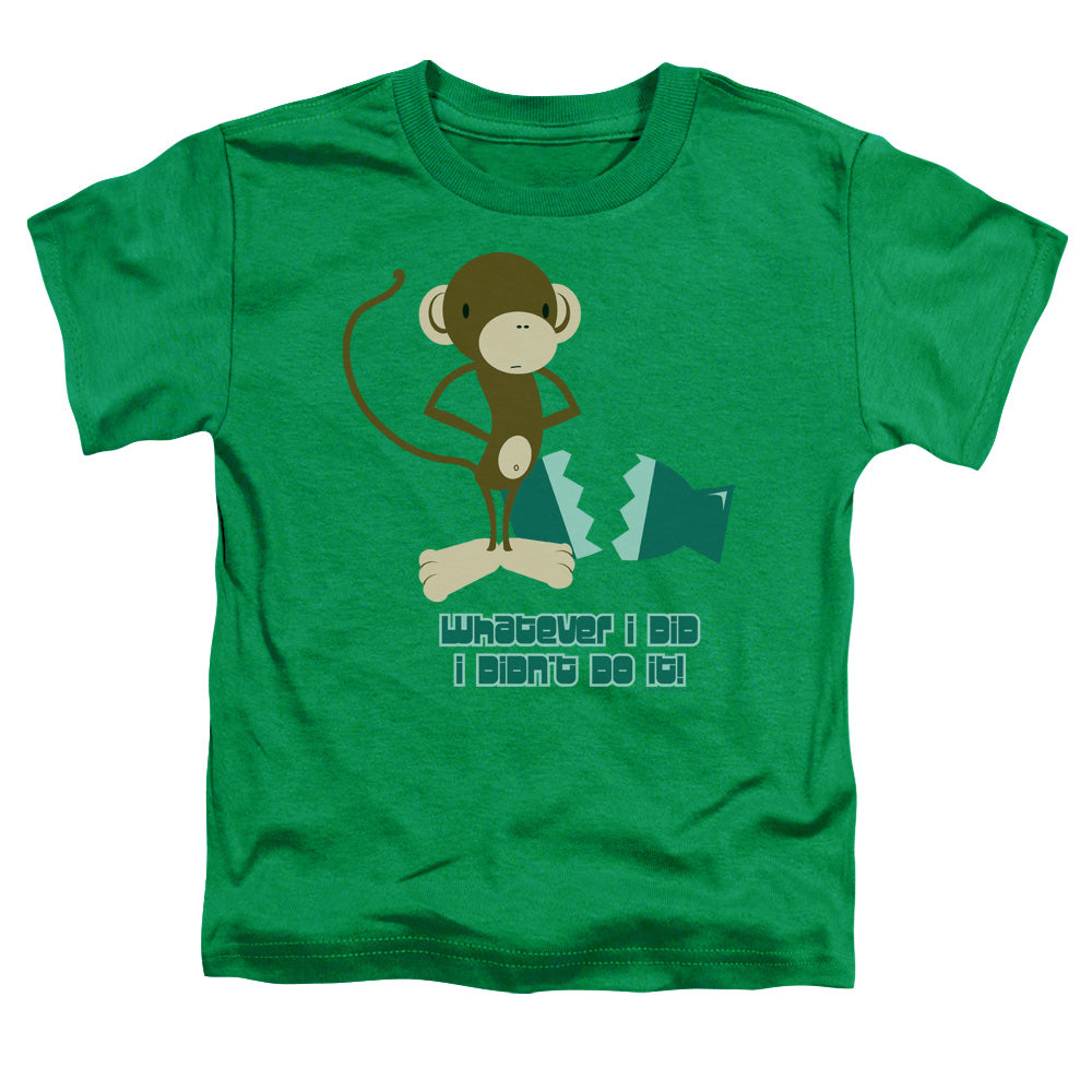 I DIDNT DO IT! - TODDLER TEE - KELLY GREEN - T-Shirt