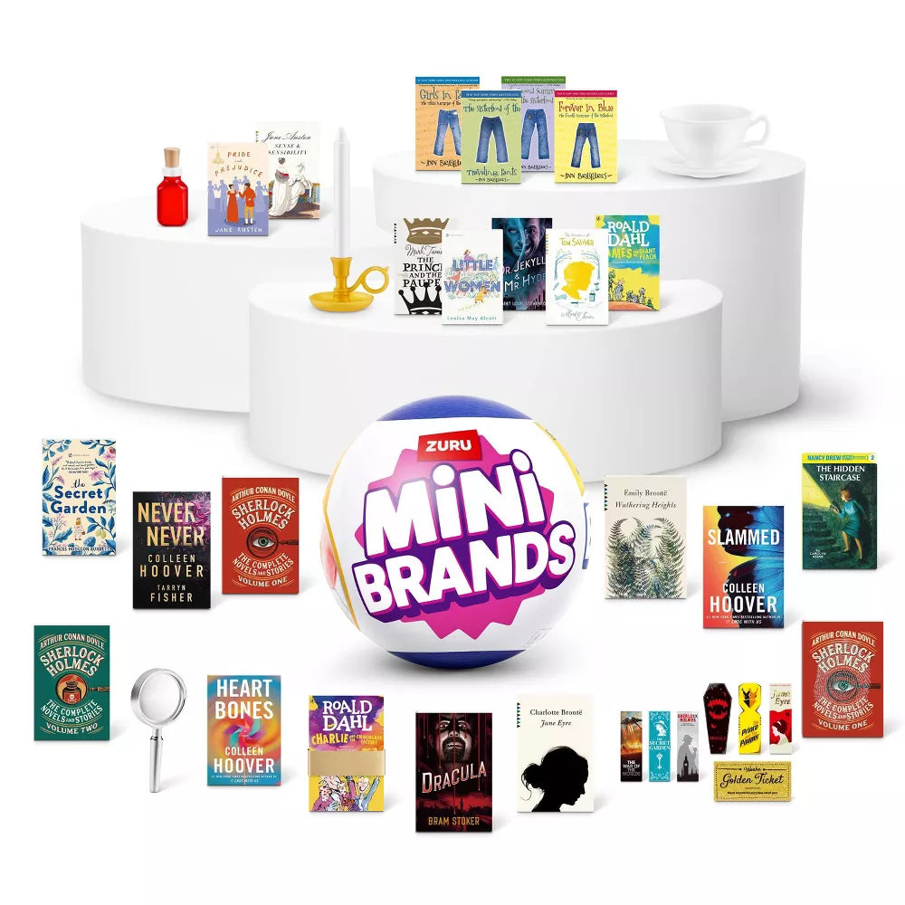 Mini Brands Books Series 2 Capsule (contents may vary)
