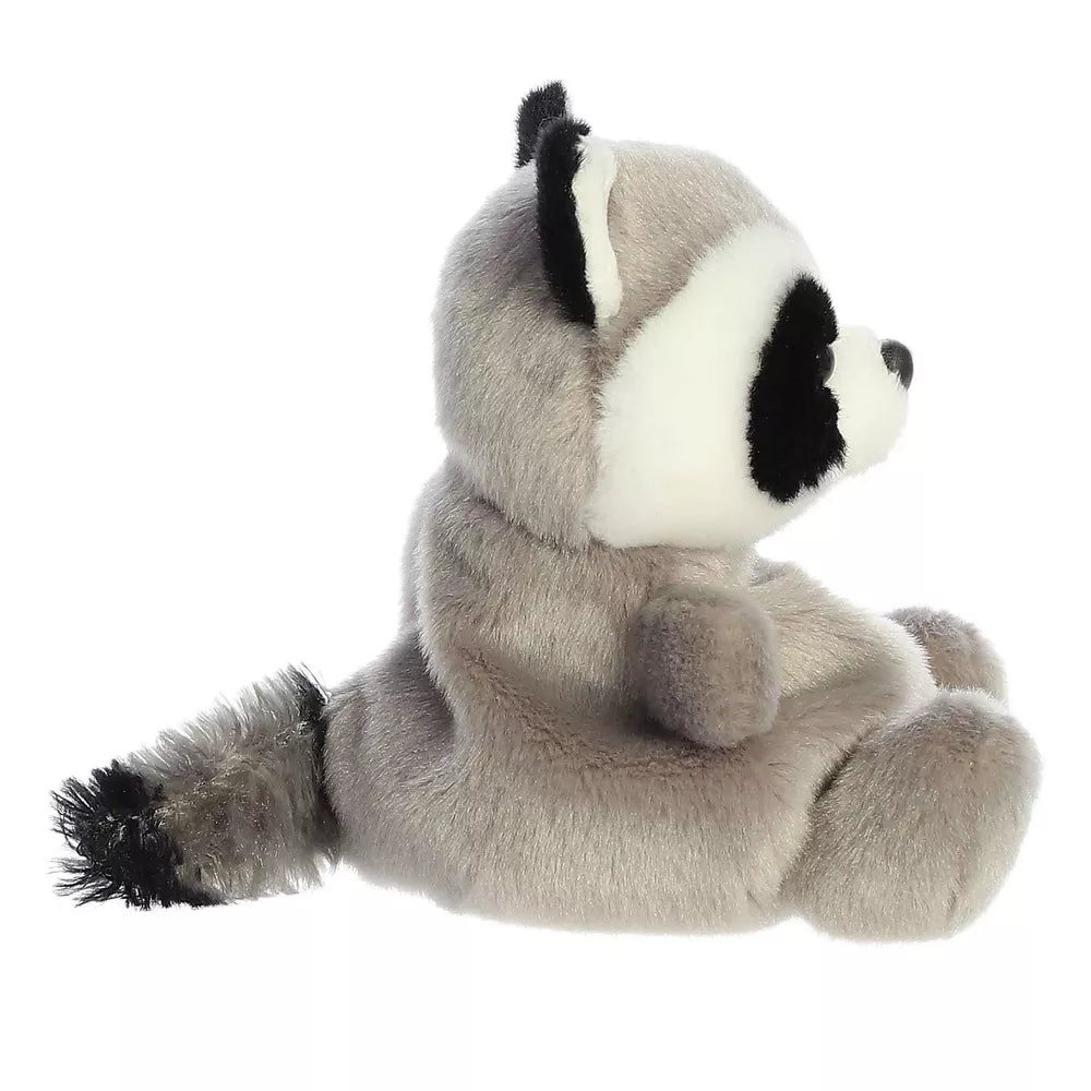 Mini Rascal Raccoon Palm Pals Plush