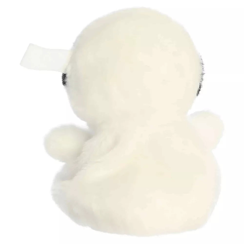 Wraphael Mummy Palm Pals Spooky Stuffed Animal White 4"
