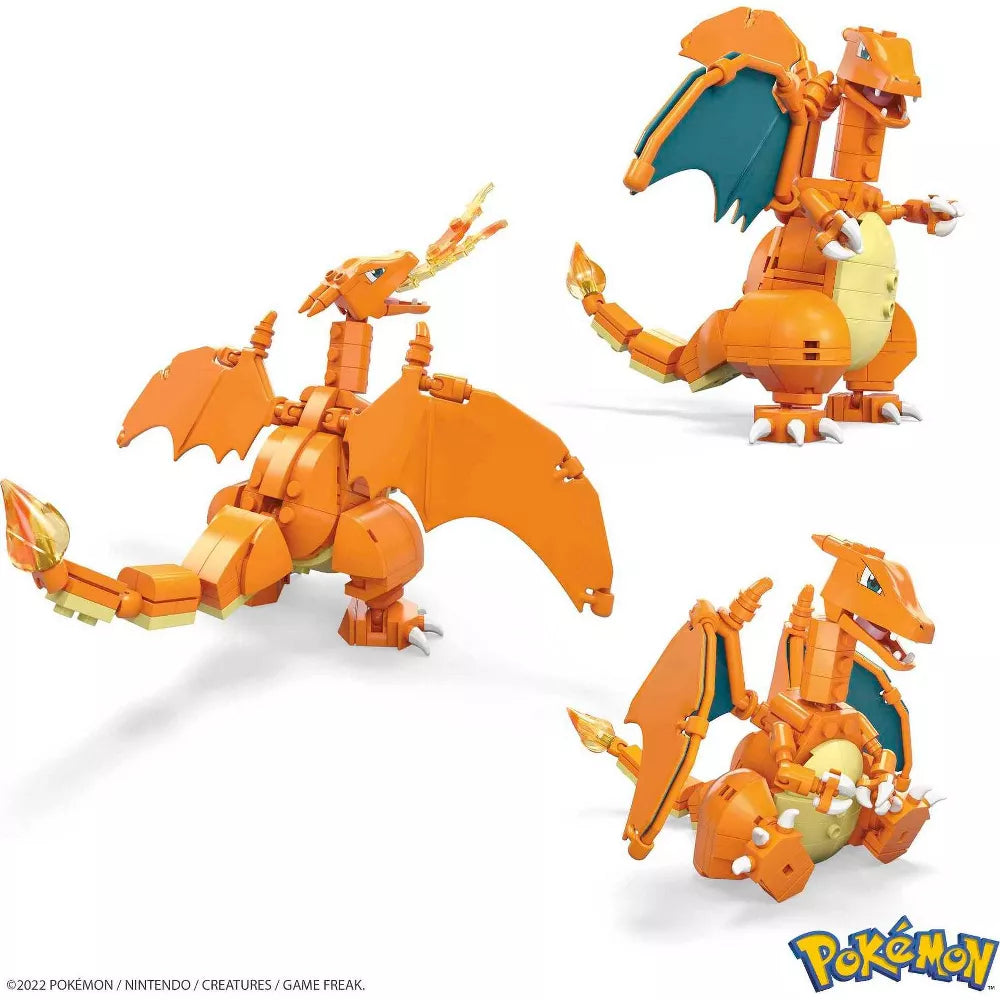 MEGA Pokemon Charizard Construction Set