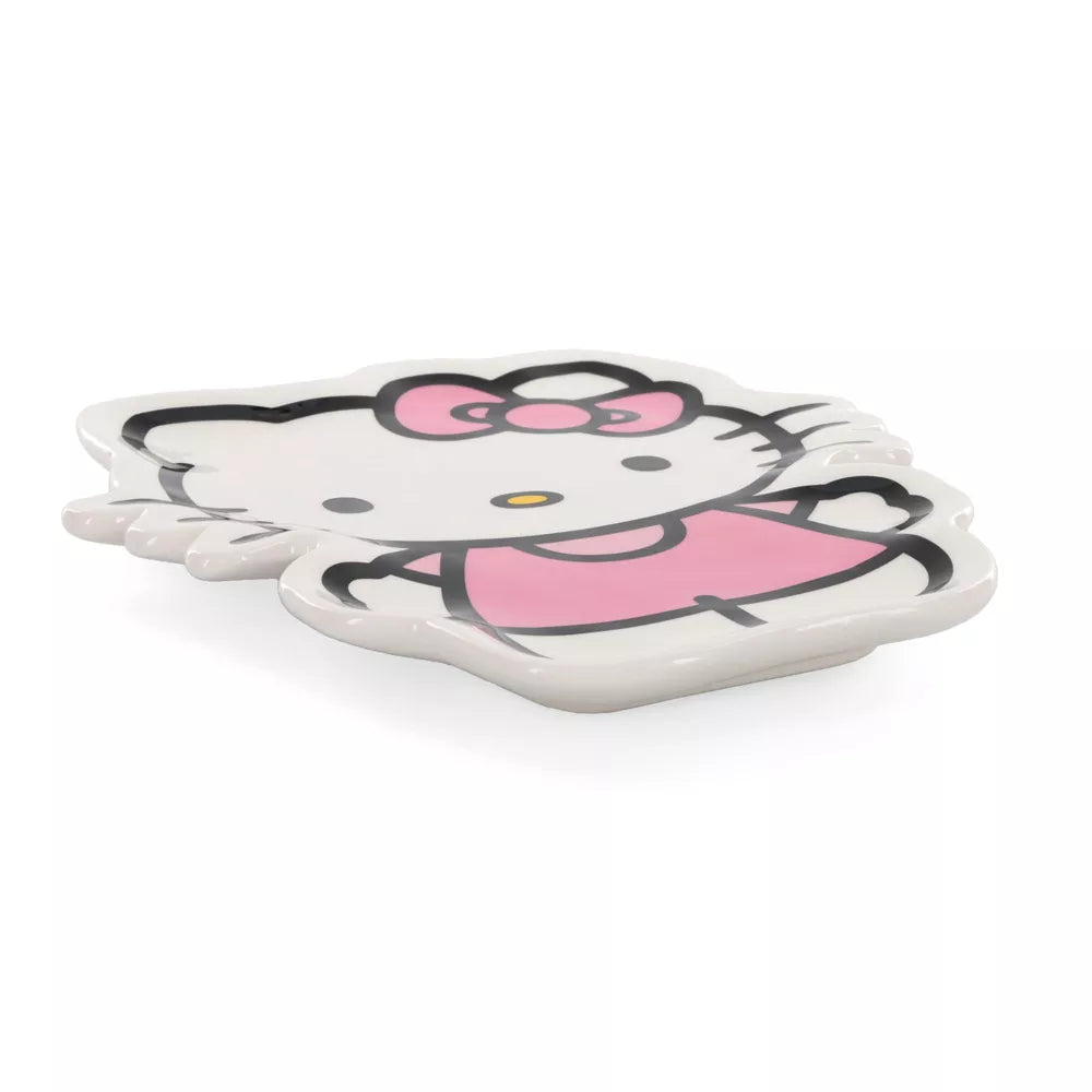 Sanrio Hello Kitty Pink Outfit Sculpted Ceramic Dish
