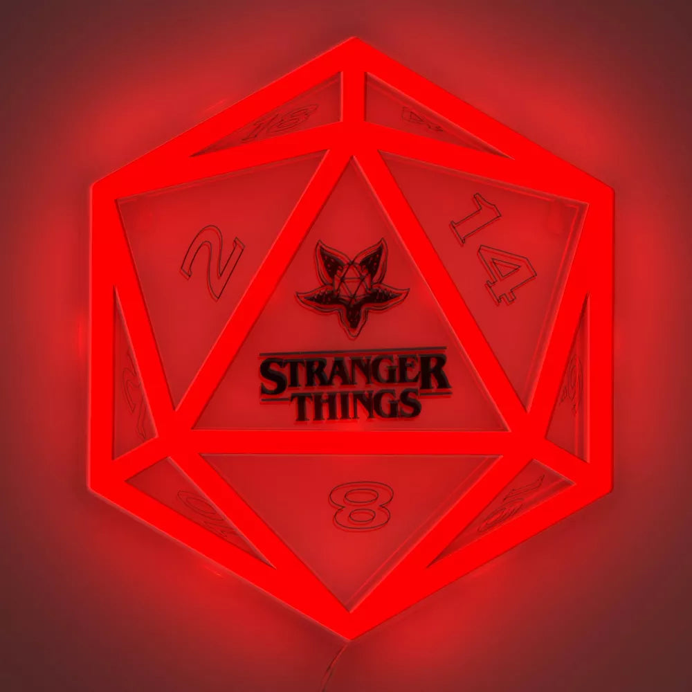 Stranger Things D20 LED Neon Light
