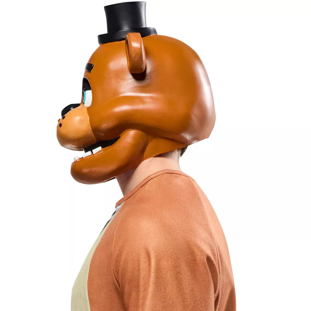 Five Nights At Freddy's Freddy Overhead Latex Mask- One Size Fits Most