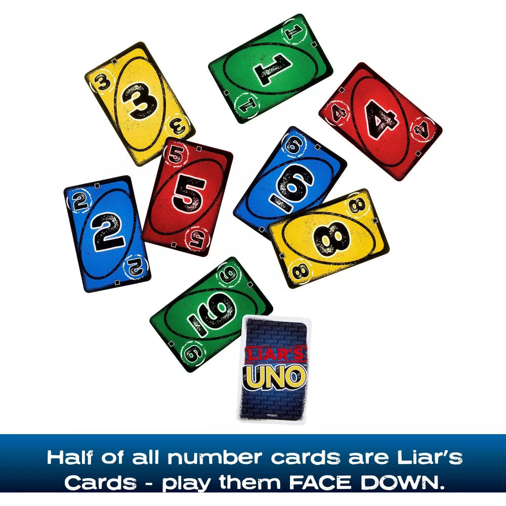 Mattel Games - Liar's UNO Card Game